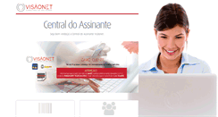 Desktop Screenshot of central.visaonet.com.br