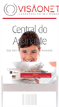 Mobile Screenshot of central.visaonet.com.br
